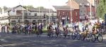 Salford protest against Ineos sponsored UK cycling team
